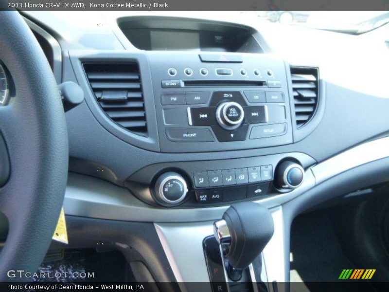 Kona Coffee Metallic / Black 2013 Honda CR-V LX AWD