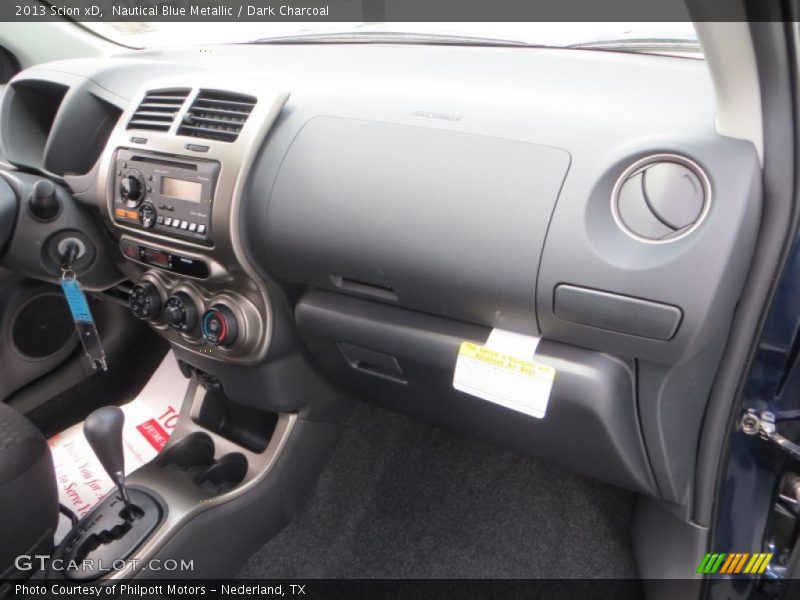 Nautical Blue Metallic / Dark Charcoal 2013 Scion xD
