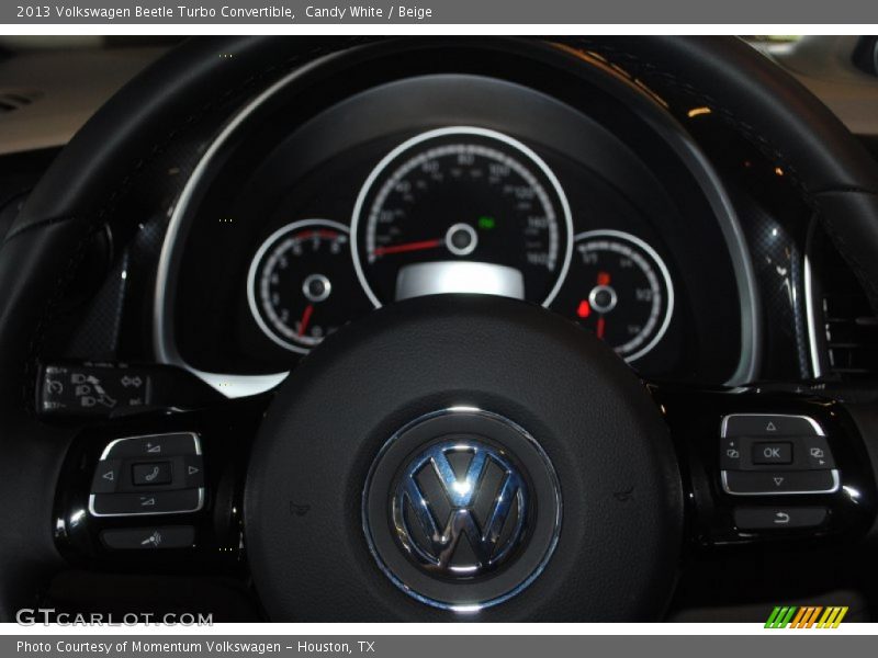 Candy White / Beige 2013 Volkswagen Beetle Turbo Convertible