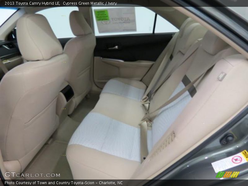 Cypress Green Metallic / Ivory 2013 Toyota Camry Hybrid LE