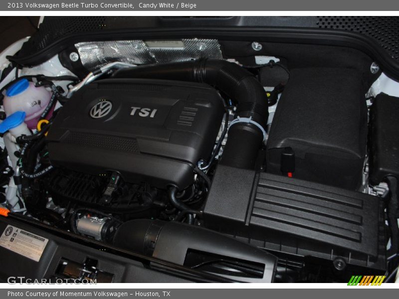  2013 Beetle Turbo Convertible Engine - 2.0 Liter TSI Turbocharged DOHC 16-Valve VVT 4 Cylinder