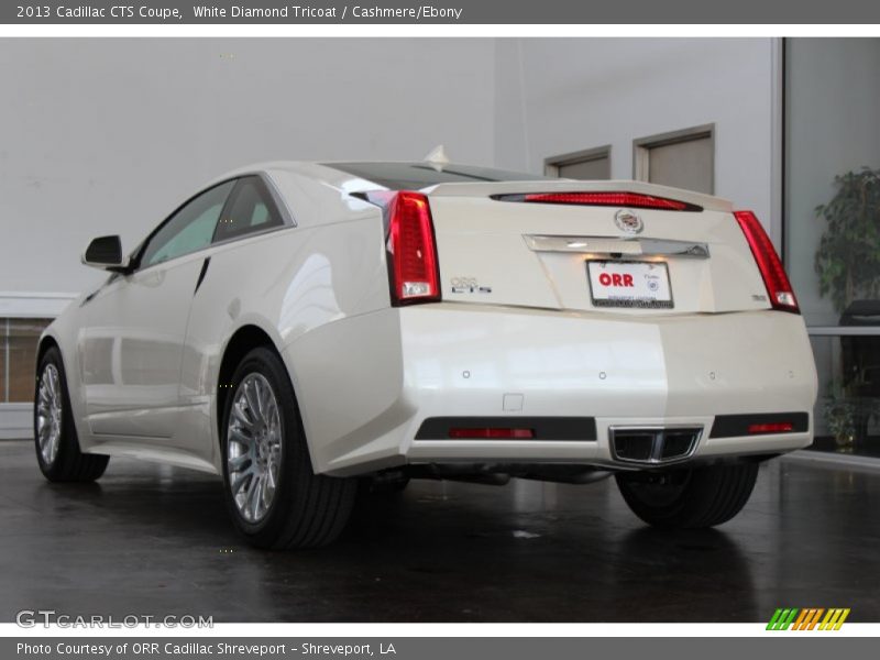 White Diamond Tricoat / Cashmere/Ebony 2013 Cadillac CTS Coupe