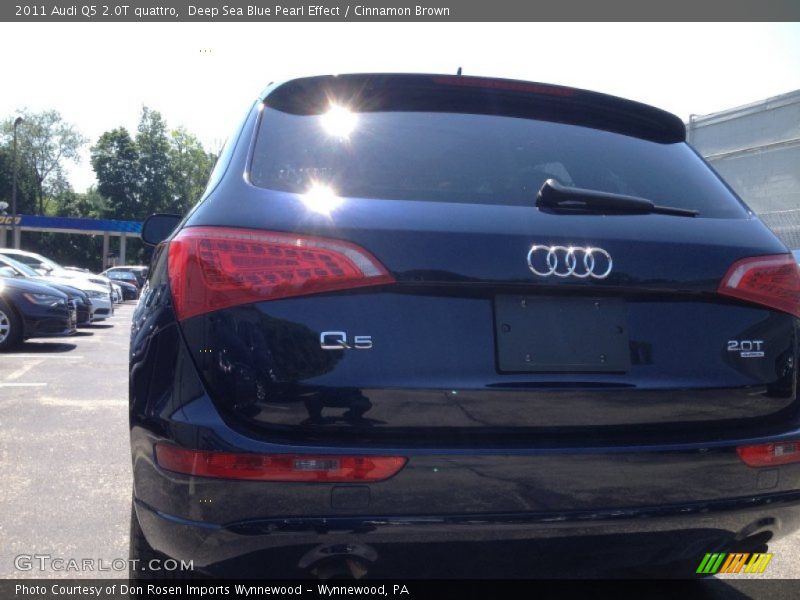 Deep Sea Blue Pearl Effect / Cinnamon Brown 2011 Audi Q5 2.0T quattro