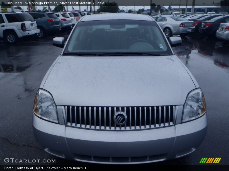 Silver Frost Metallic / Shale 2005 Mercury Montego Premier