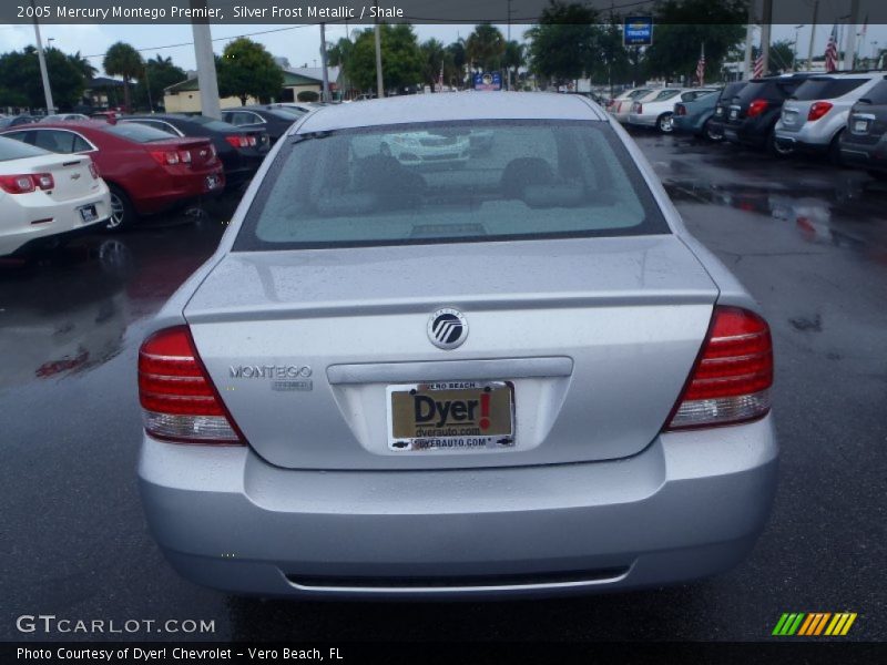 Silver Frost Metallic / Shale 2005 Mercury Montego Premier