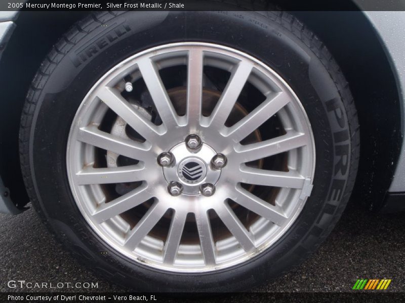 Silver Frost Metallic / Shale 2005 Mercury Montego Premier