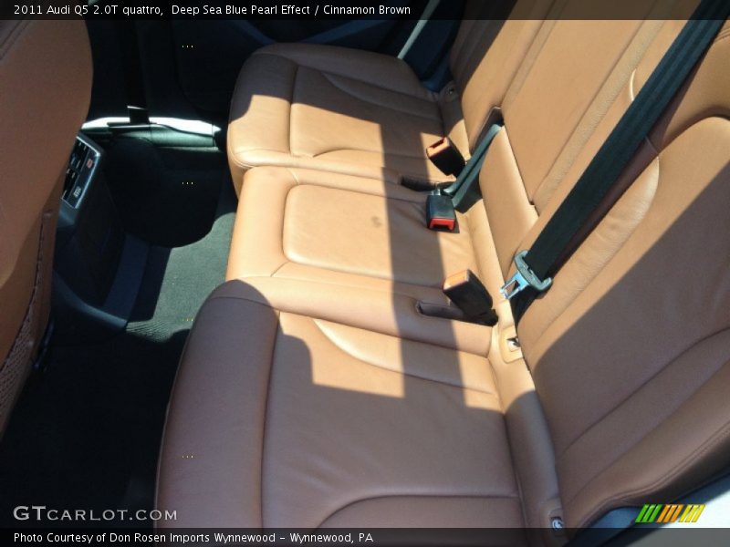 Deep Sea Blue Pearl Effect / Cinnamon Brown 2011 Audi Q5 2.0T quattro