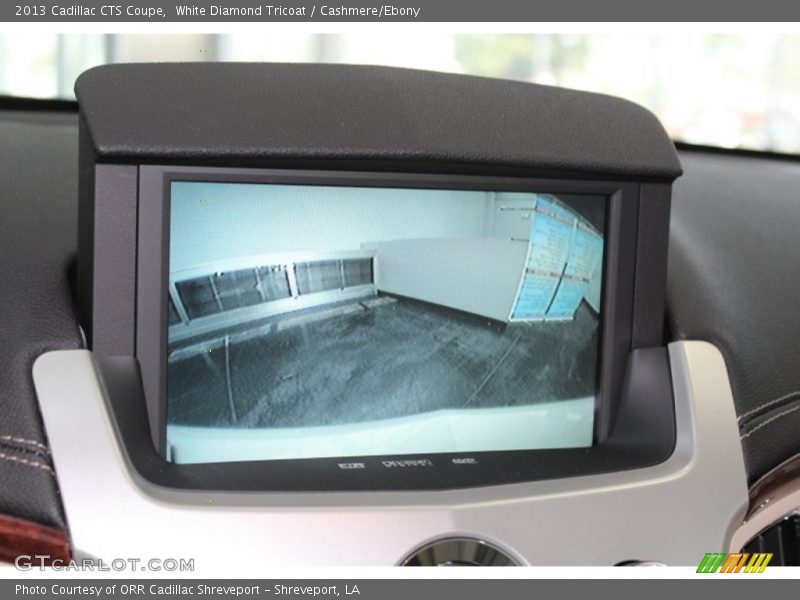 White Diamond Tricoat / Cashmere/Ebony 2013 Cadillac CTS Coupe
