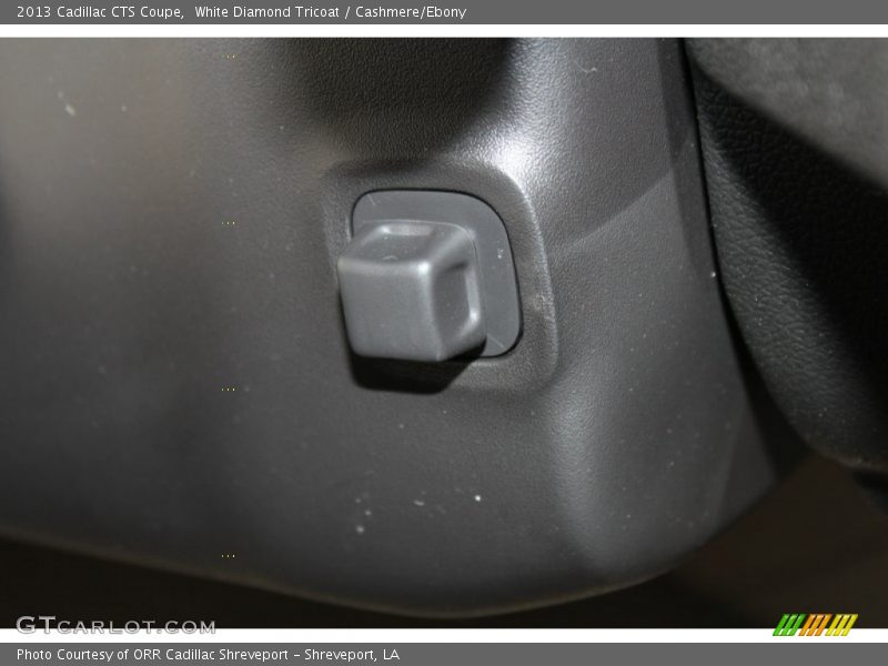 White Diamond Tricoat / Cashmere/Ebony 2013 Cadillac CTS Coupe
