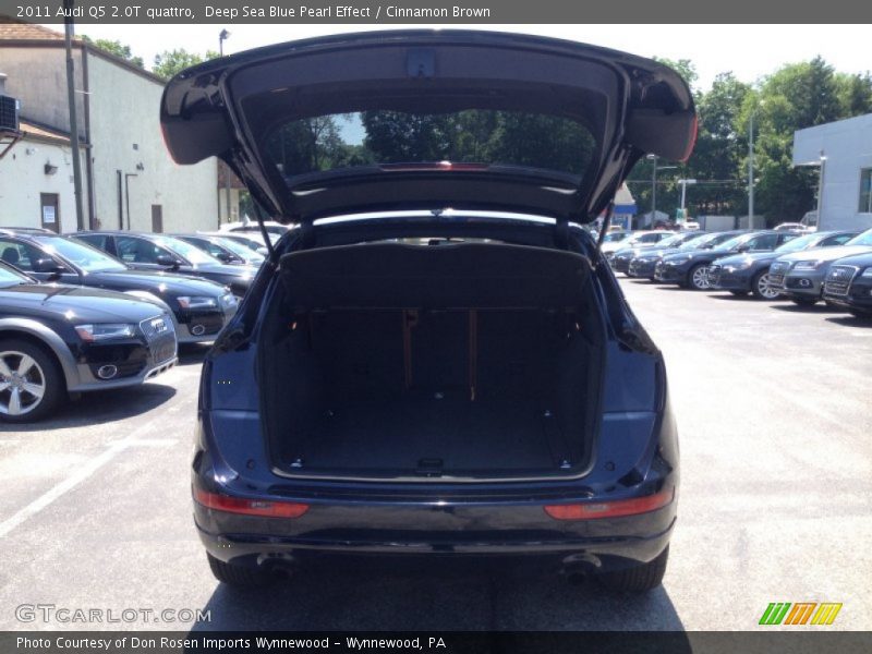 Deep Sea Blue Pearl Effect / Cinnamon Brown 2011 Audi Q5 2.0T quattro