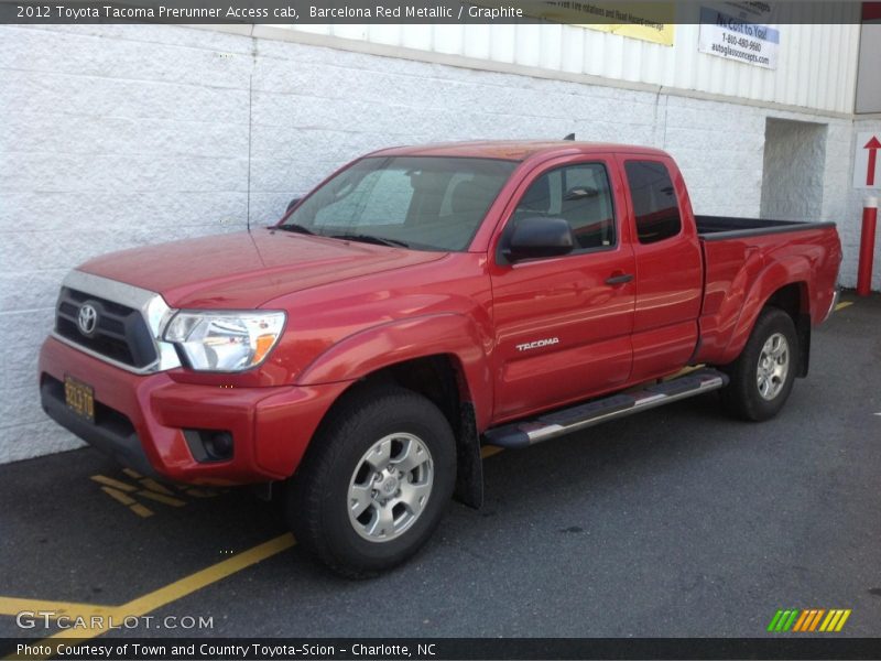 Barcelona Red Metallic / Graphite 2012 Toyota Tacoma Prerunner Access cab