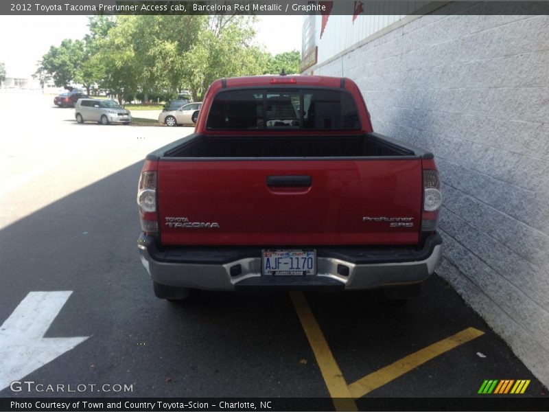 Barcelona Red Metallic / Graphite 2012 Toyota Tacoma Prerunner Access cab