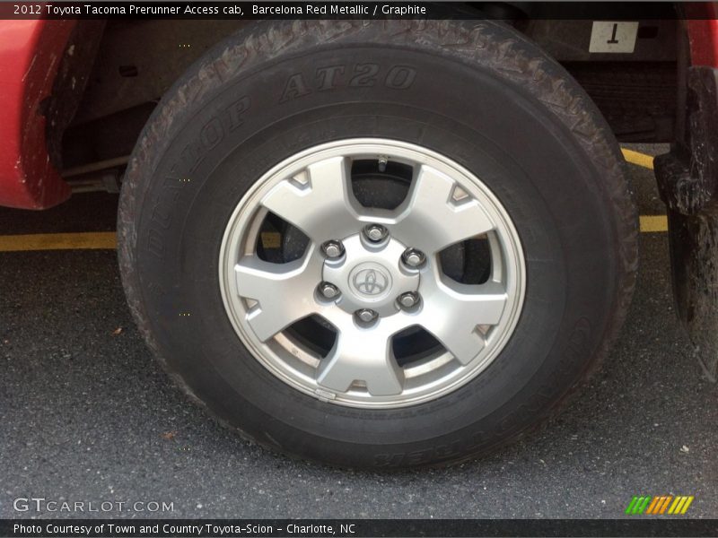 Barcelona Red Metallic / Graphite 2012 Toyota Tacoma Prerunner Access cab
