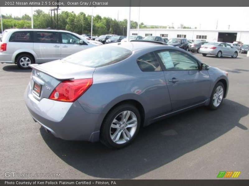 Ocean Gray / Charcoal 2012 Nissan Altima 2.5 S Coupe