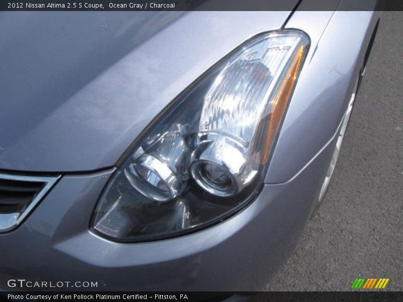 Ocean Gray / Charcoal 2012 Nissan Altima 2.5 S Coupe