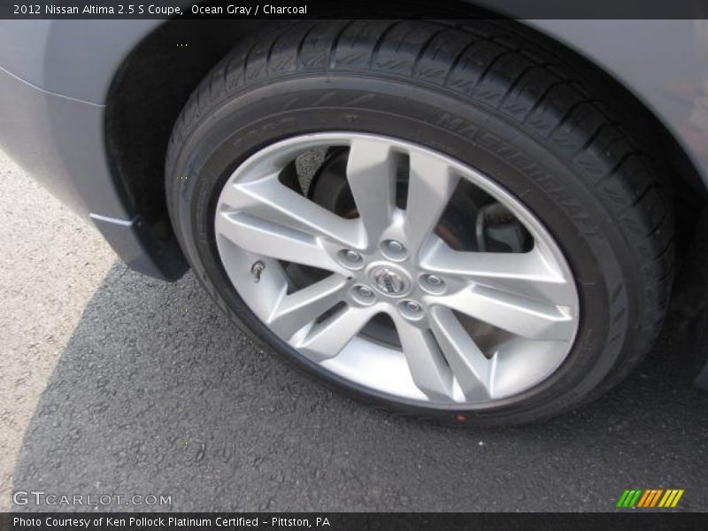 Ocean Gray / Charcoal 2012 Nissan Altima 2.5 S Coupe