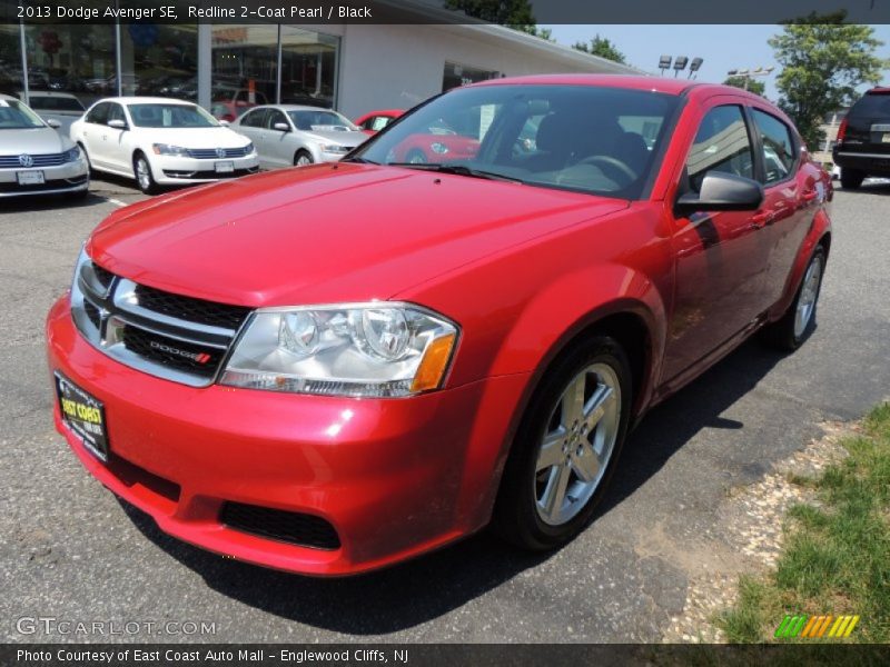Redline 2-Coat Pearl / Black 2013 Dodge Avenger SE