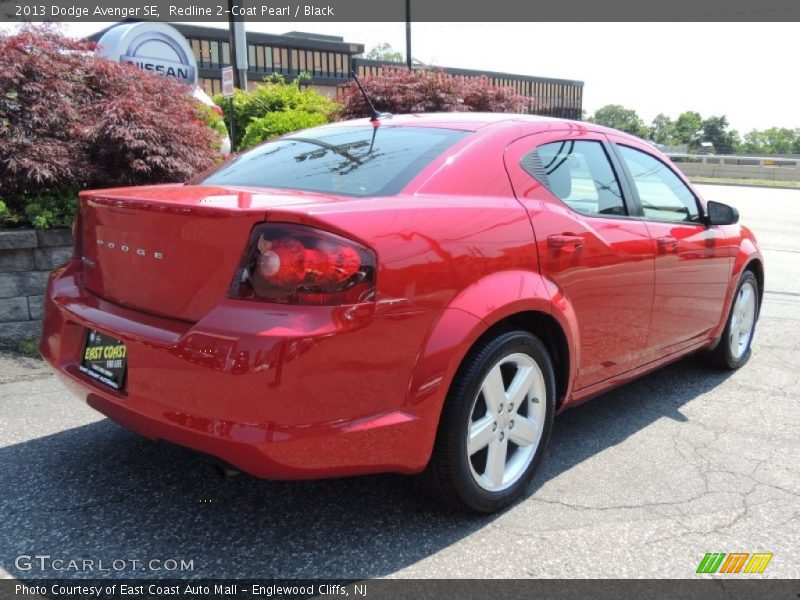 Redline 2-Coat Pearl / Black 2013 Dodge Avenger SE