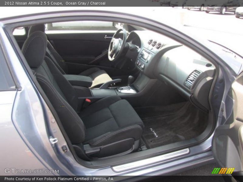 Ocean Gray / Charcoal 2012 Nissan Altima 2.5 S Coupe