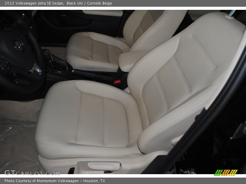 Black Uni / Cornsilk Beige 2013 Volkswagen Jetta SE Sedan