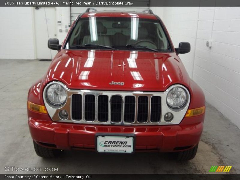 Inferno Red Pearl / Dark/Light Slate Gray 2006 Jeep Liberty Limited 4x4