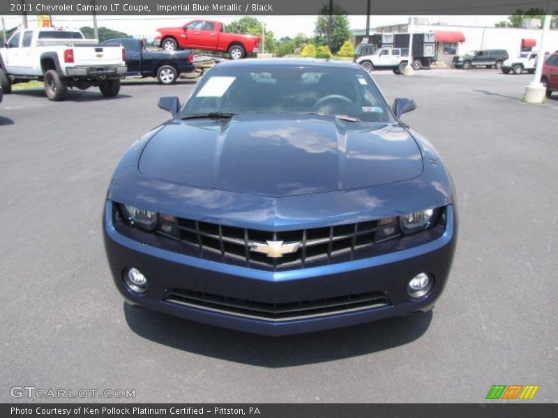 Imperial Blue Metallic / Black 2011 Chevrolet Camaro LT Coupe