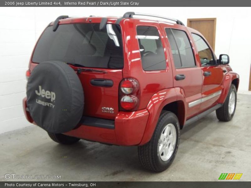 Inferno Red Pearl / Dark/Light Slate Gray 2006 Jeep Liberty Limited 4x4