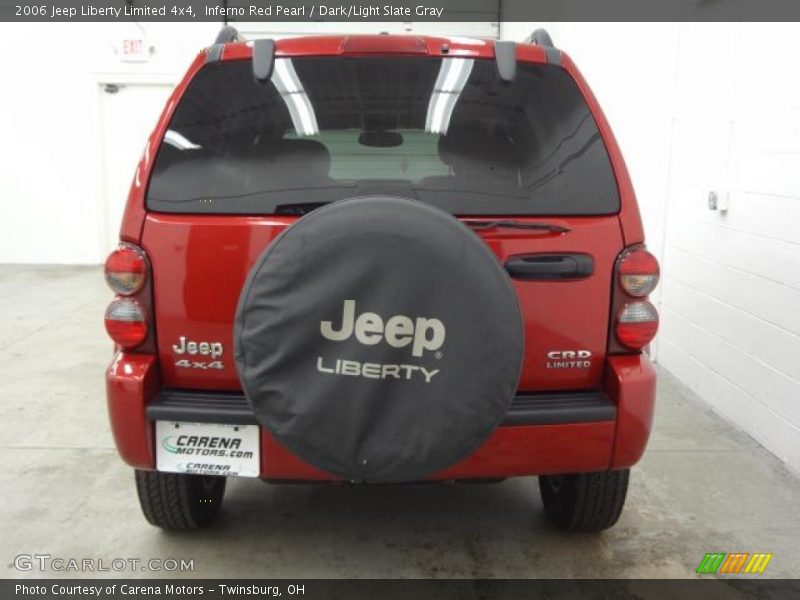 Inferno Red Pearl / Dark/Light Slate Gray 2006 Jeep Liberty Limited 4x4