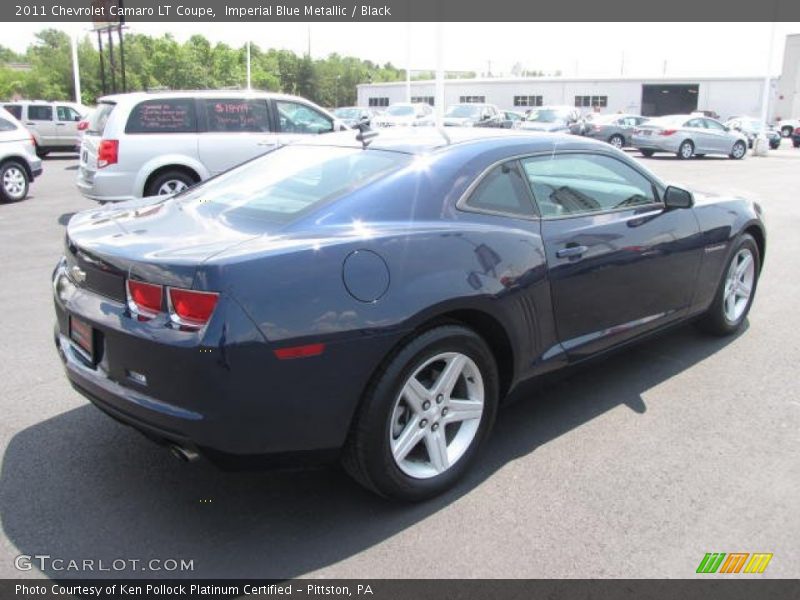 Imperial Blue Metallic / Black 2011 Chevrolet Camaro LT Coupe