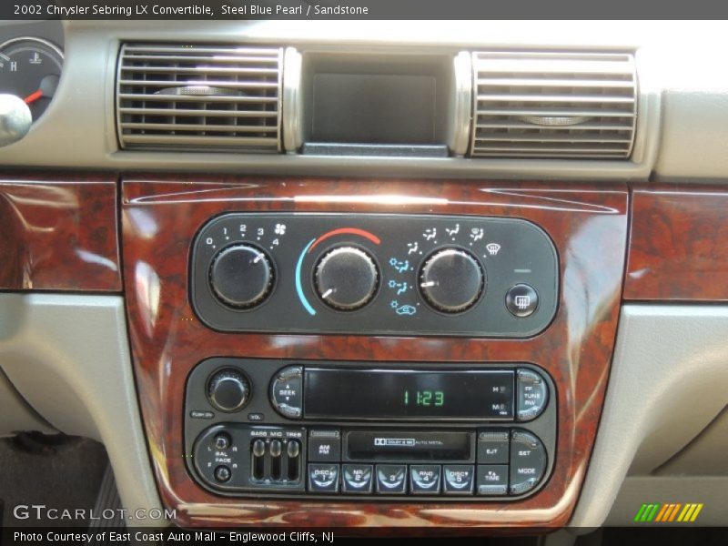 Controls of 2002 Sebring LX Convertible