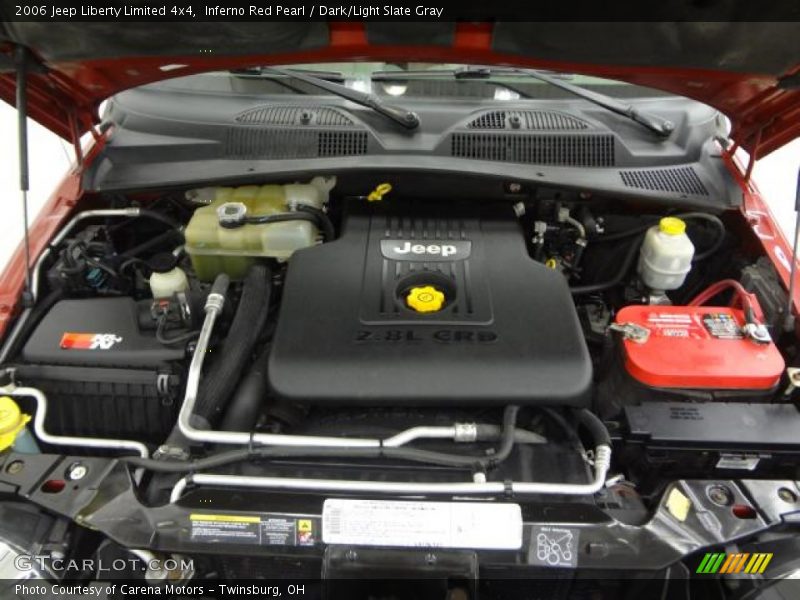 Inferno Red Pearl / Dark/Light Slate Gray 2006 Jeep Liberty Limited 4x4