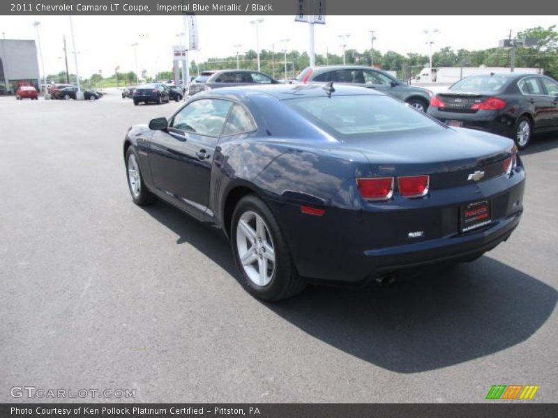 Imperial Blue Metallic / Black 2011 Chevrolet Camaro LT Coupe