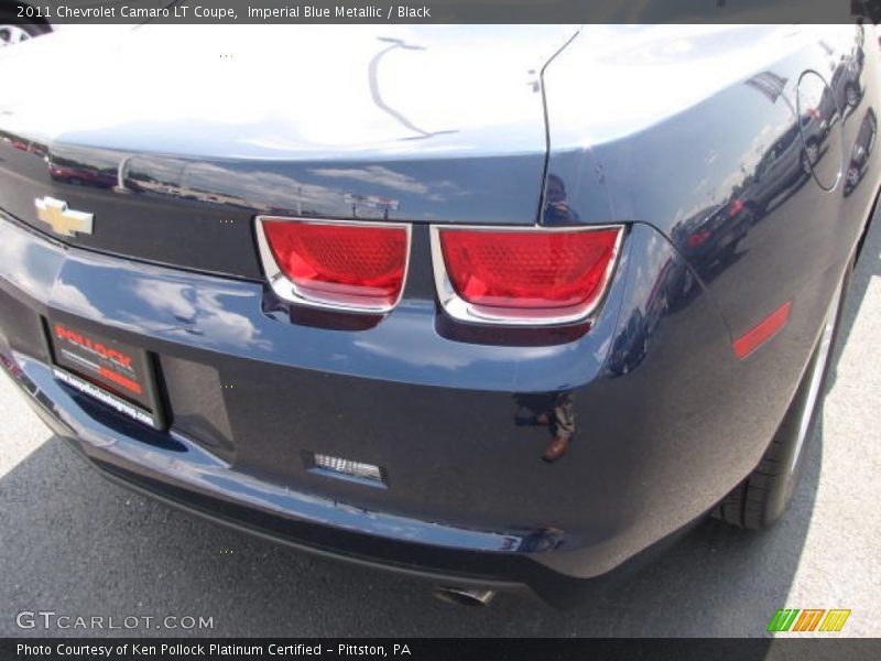 Imperial Blue Metallic / Black 2011 Chevrolet Camaro LT Coupe
