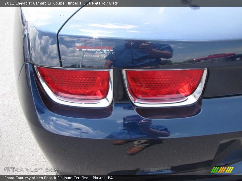 Imperial Blue Metallic / Black 2011 Chevrolet Camaro LT Coupe