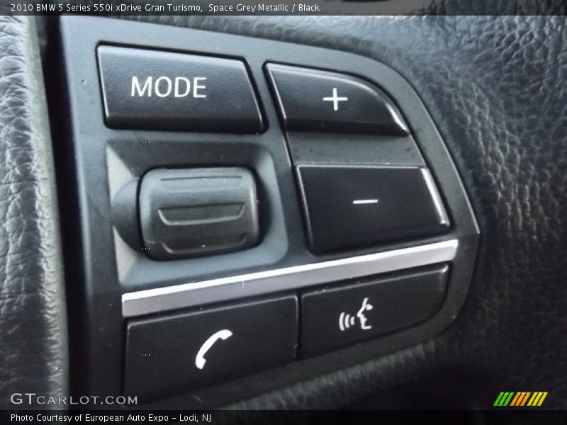Controls of 2010 5 Series 550i xDrive Gran Turismo