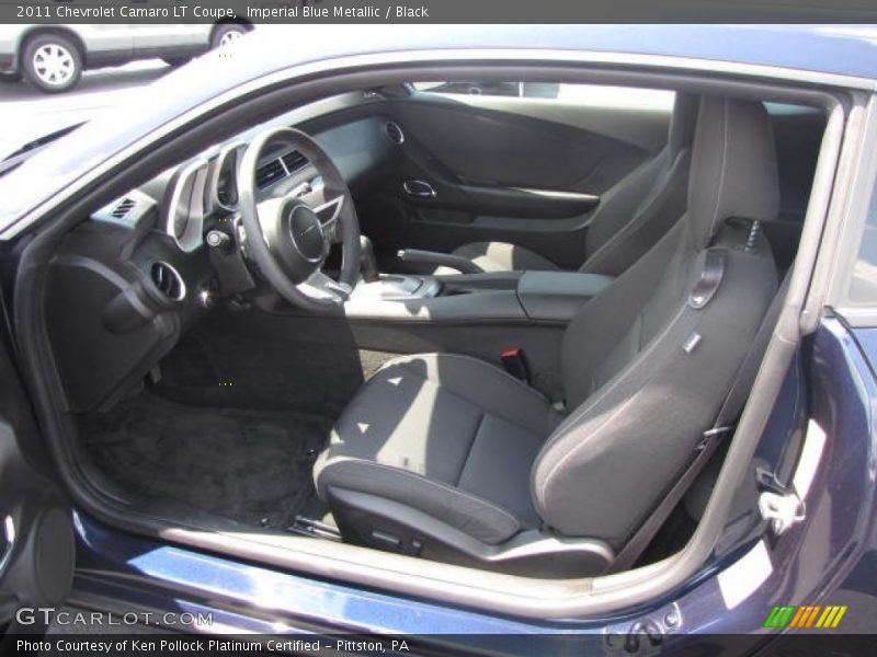 Imperial Blue Metallic / Black 2011 Chevrolet Camaro LT Coupe
