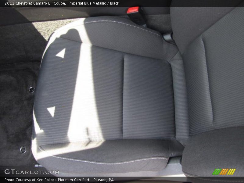 Imperial Blue Metallic / Black 2011 Chevrolet Camaro LT Coupe