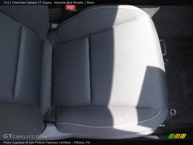 Imperial Blue Metallic / Black 2011 Chevrolet Camaro LT Coupe