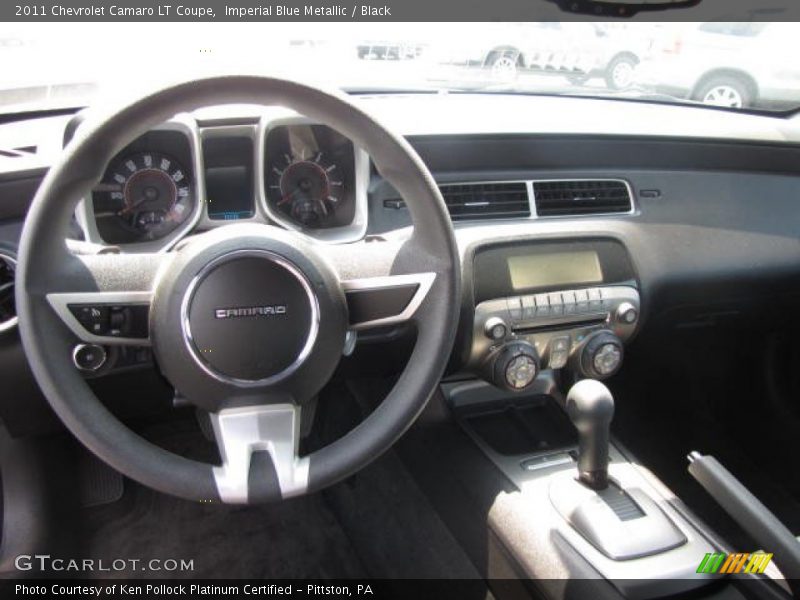 Imperial Blue Metallic / Black 2011 Chevrolet Camaro LT Coupe