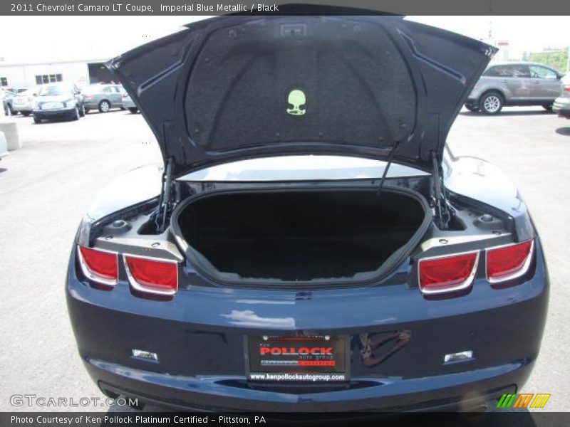 Imperial Blue Metallic / Black 2011 Chevrolet Camaro LT Coupe