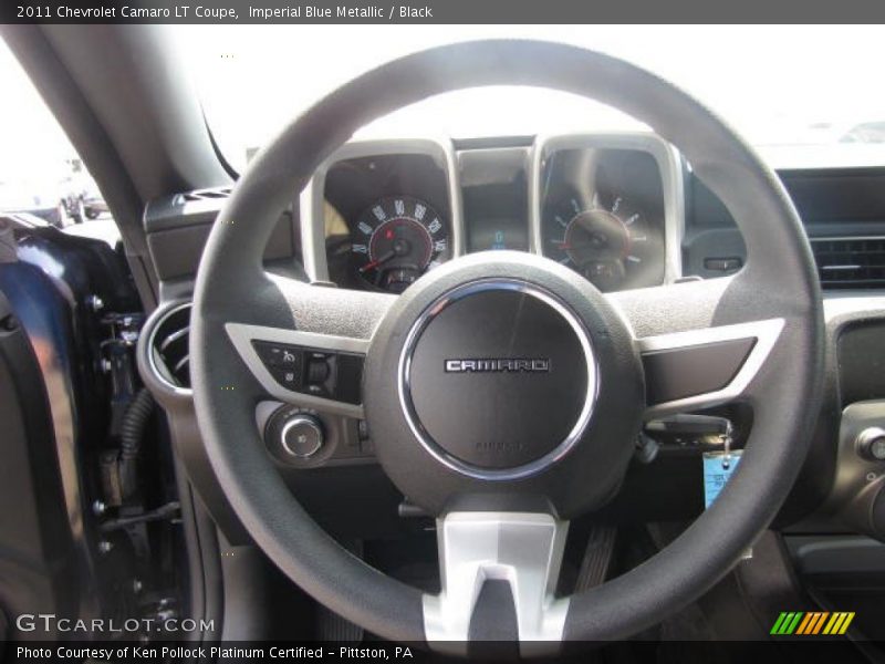 Imperial Blue Metallic / Black 2011 Chevrolet Camaro LT Coupe