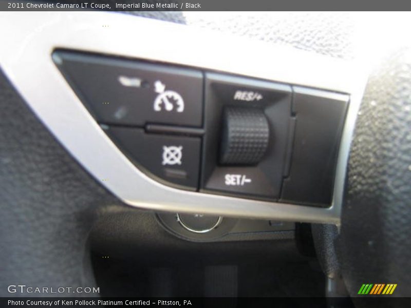 Imperial Blue Metallic / Black 2011 Chevrolet Camaro LT Coupe