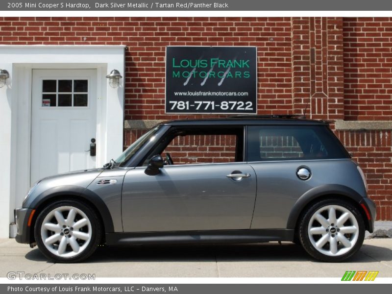 Dark Silver Metallic / Tartan Red/Panther Black 2005 Mini Cooper S Hardtop