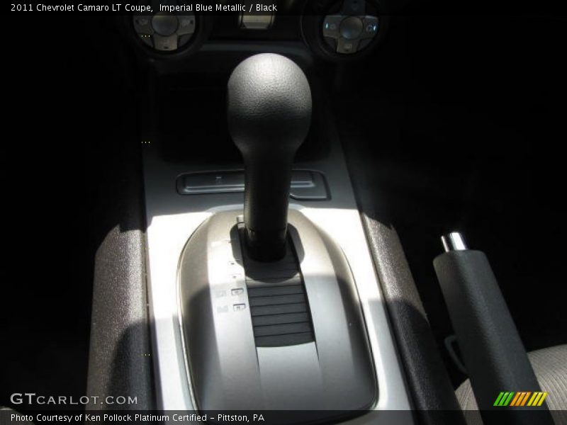 Imperial Blue Metallic / Black 2011 Chevrolet Camaro LT Coupe