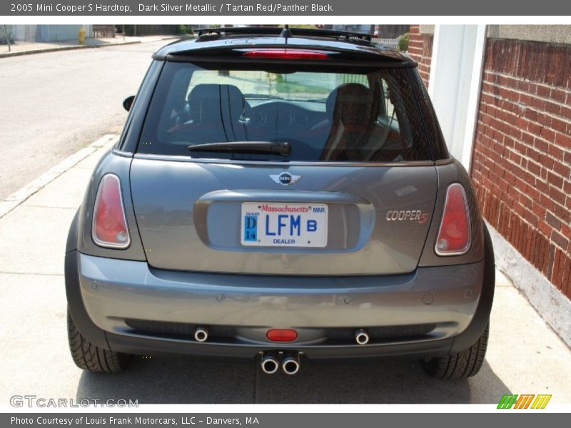 Dark Silver Metallic / Tartan Red/Panther Black 2005 Mini Cooper S Hardtop