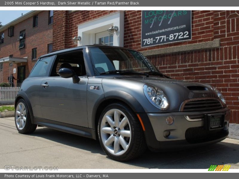 Dark Silver Metallic / Tartan Red/Panther Black 2005 Mini Cooper S Hardtop