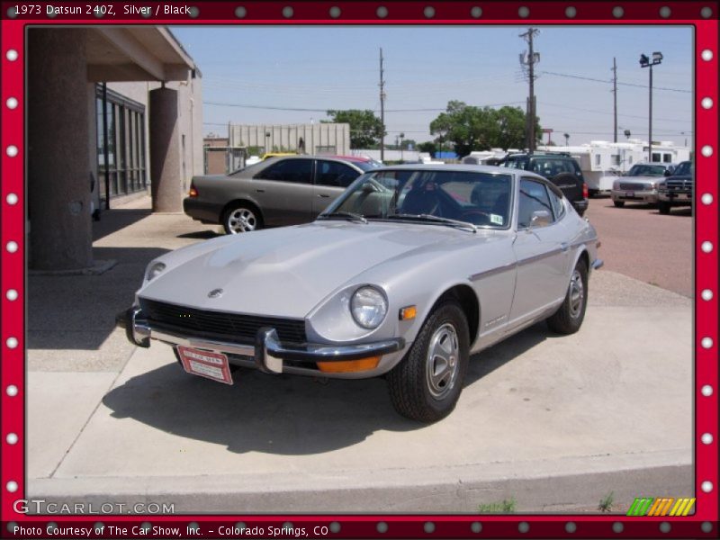 Silver / Black 1973 Datsun 240Z