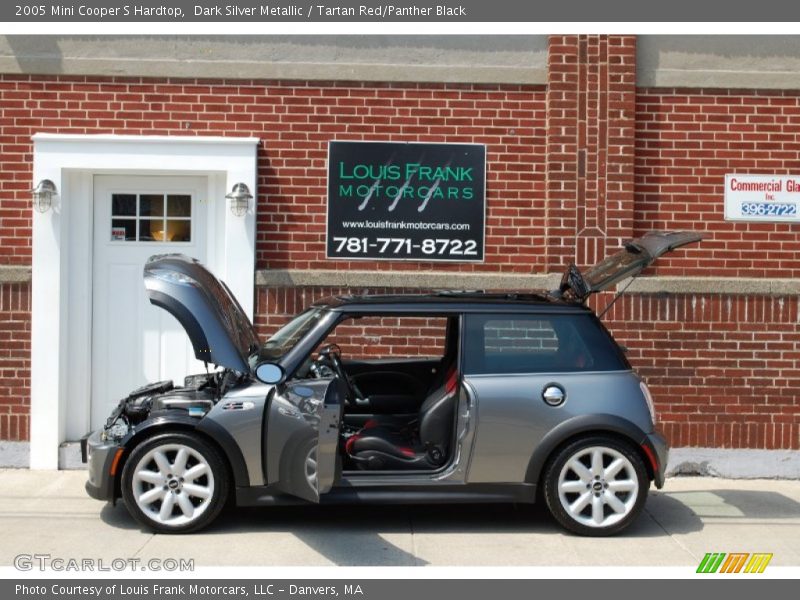 Dark Silver Metallic / Tartan Red/Panther Black 2005 Mini Cooper S Hardtop