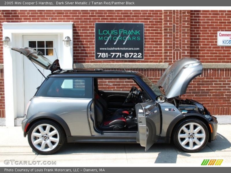 Dark Silver Metallic / Tartan Red/Panther Black 2005 Mini Cooper S Hardtop