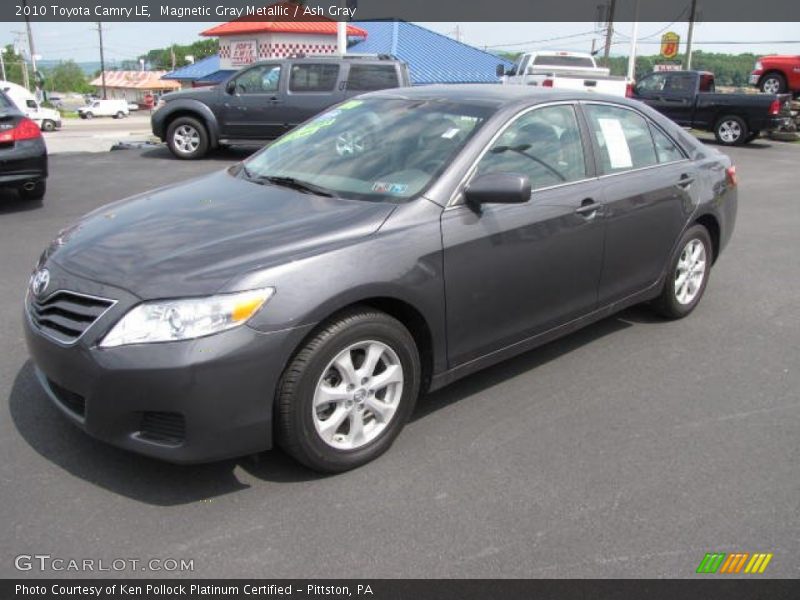 Magnetic Gray Metallic / Ash Gray 2010 Toyota Camry LE